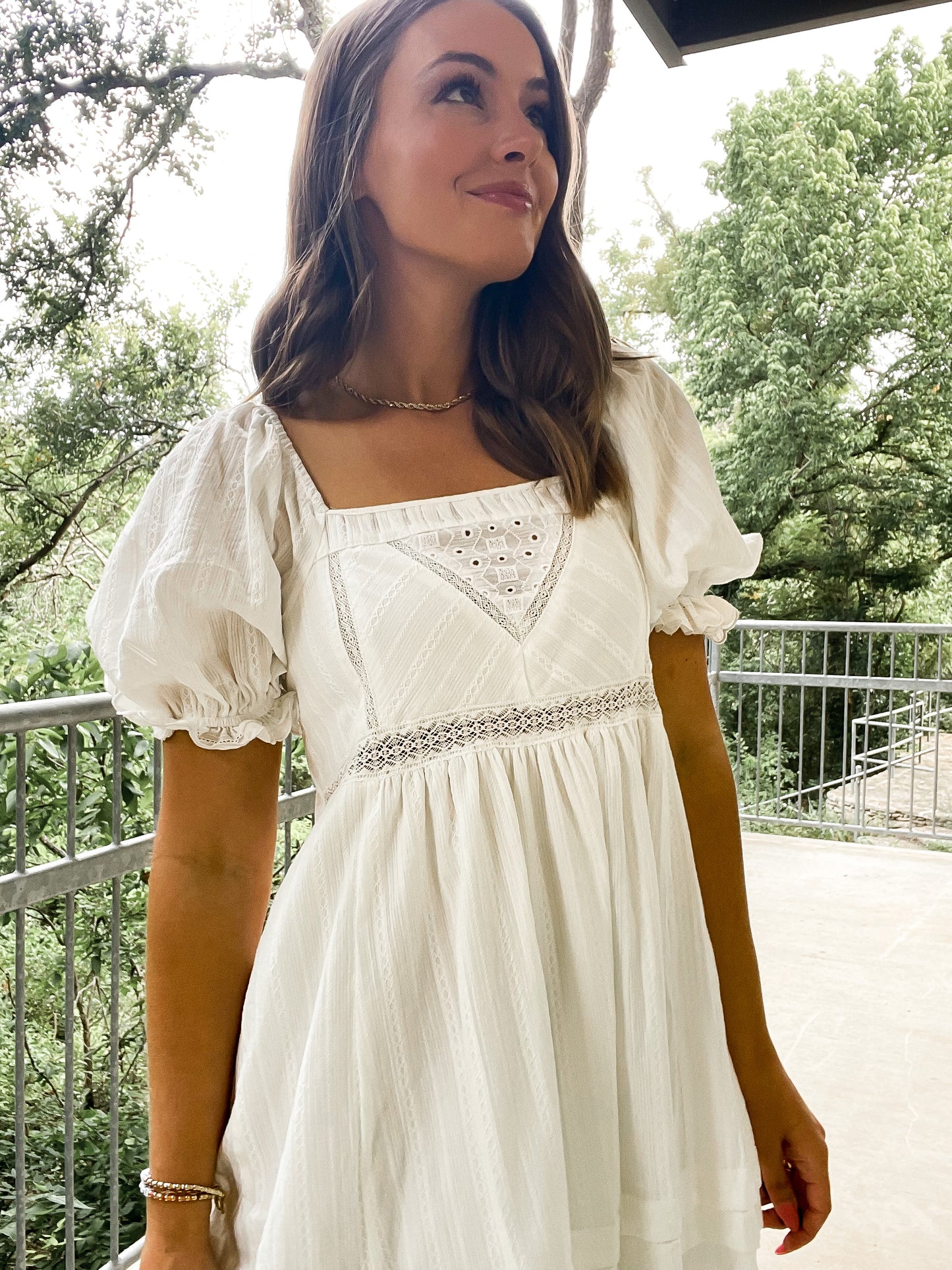 Puff Sleeve Spring Dress