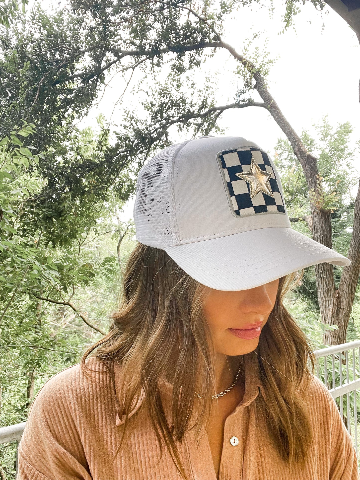 Star Hat - Checkerboard