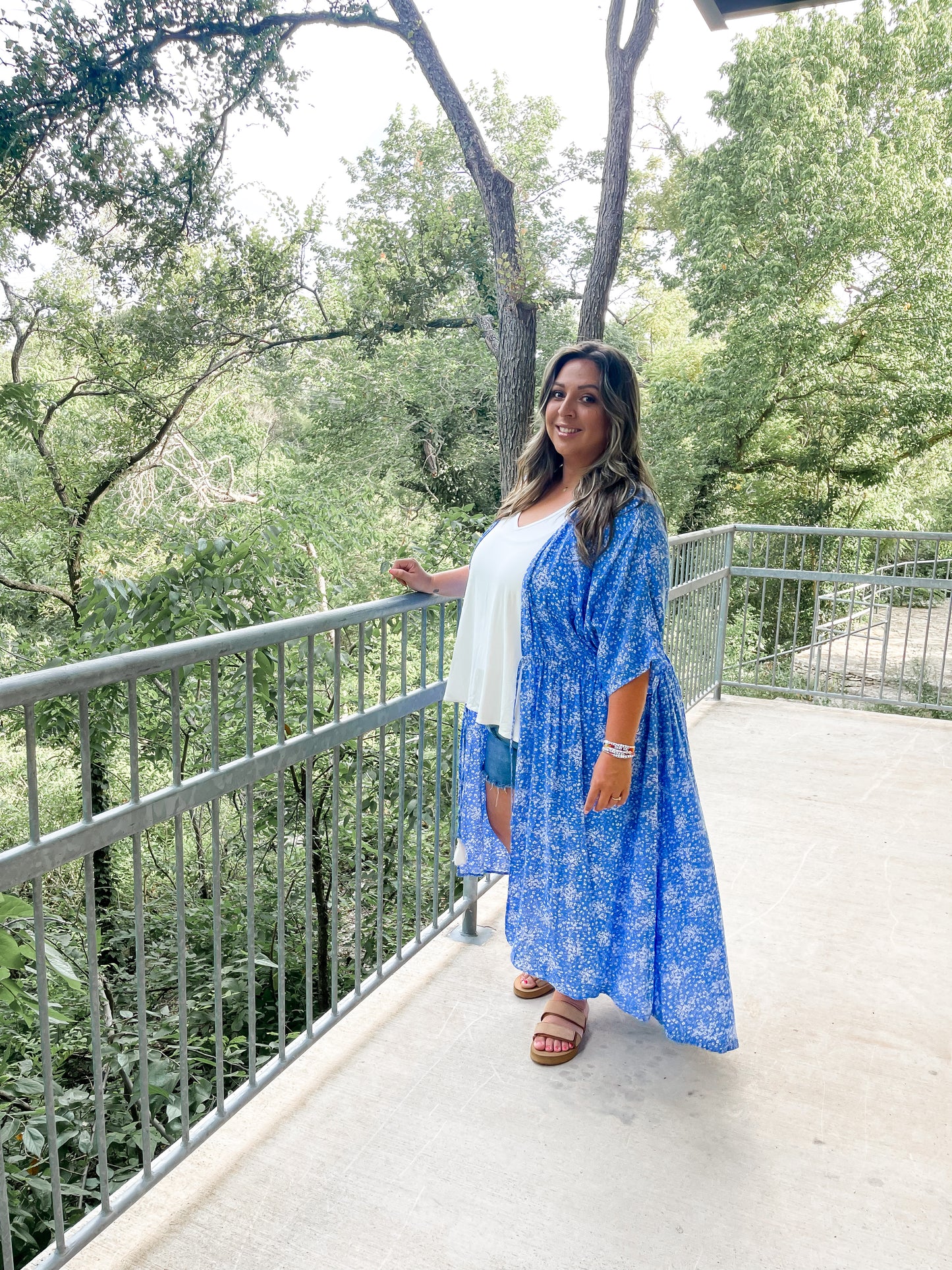 Sky Blue Duster