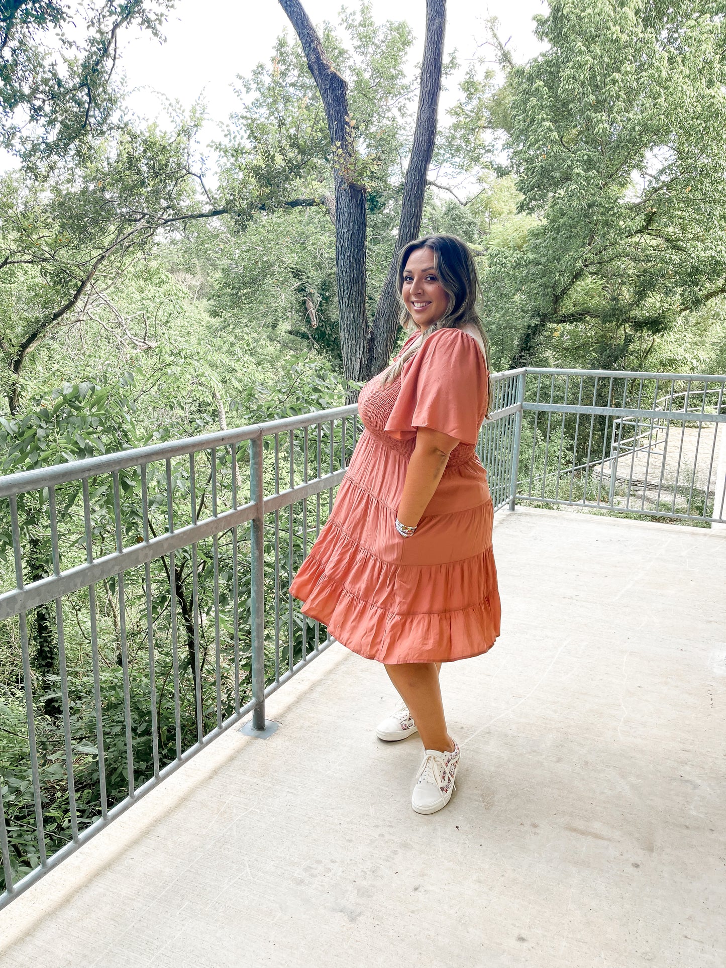 Rose Flare Dress