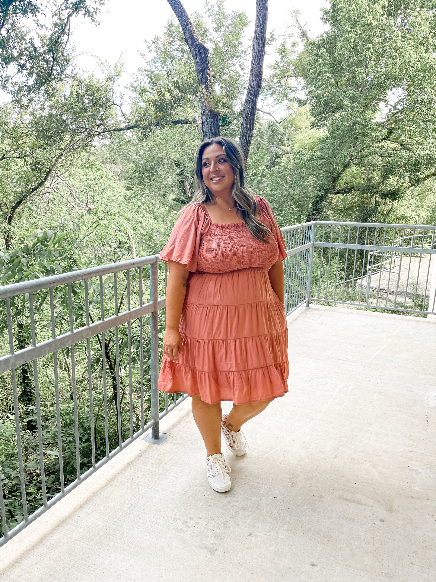 Rose Flare Dress