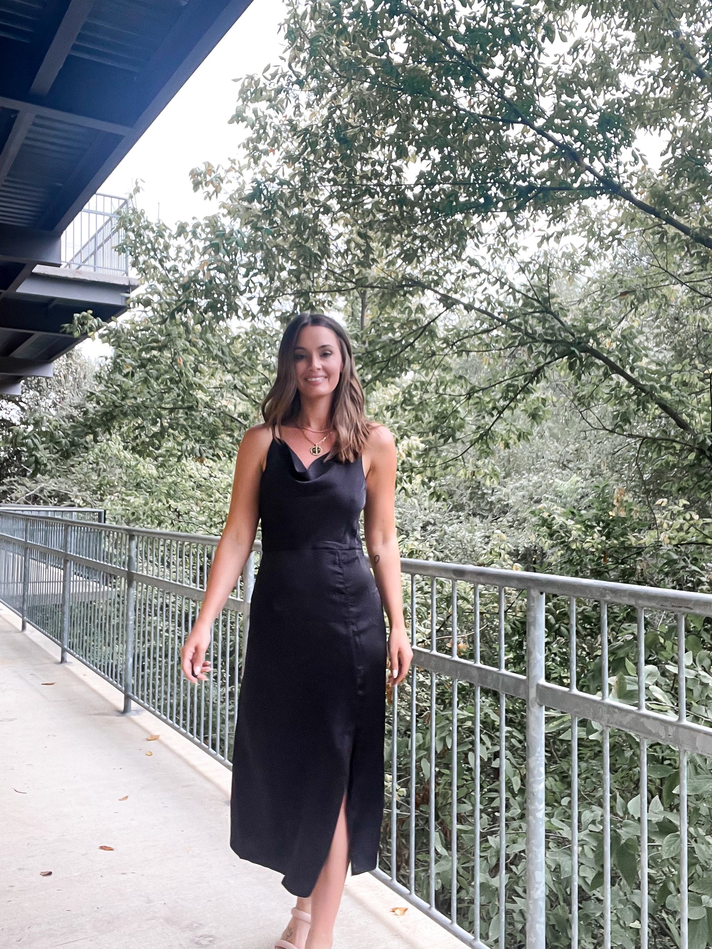 Midi Black Dress