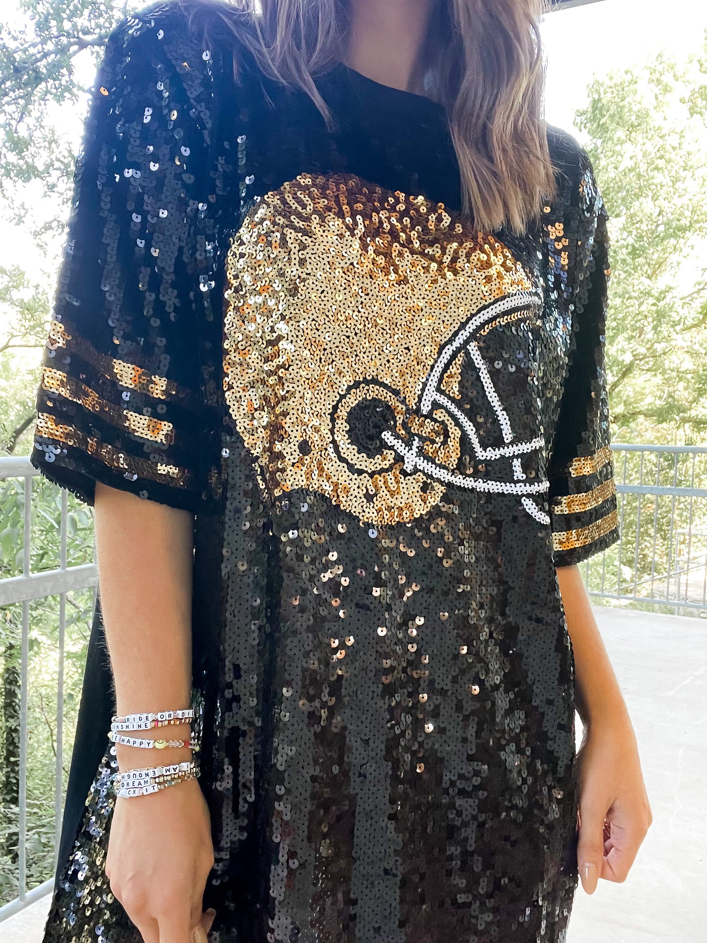Football Glitter Dress