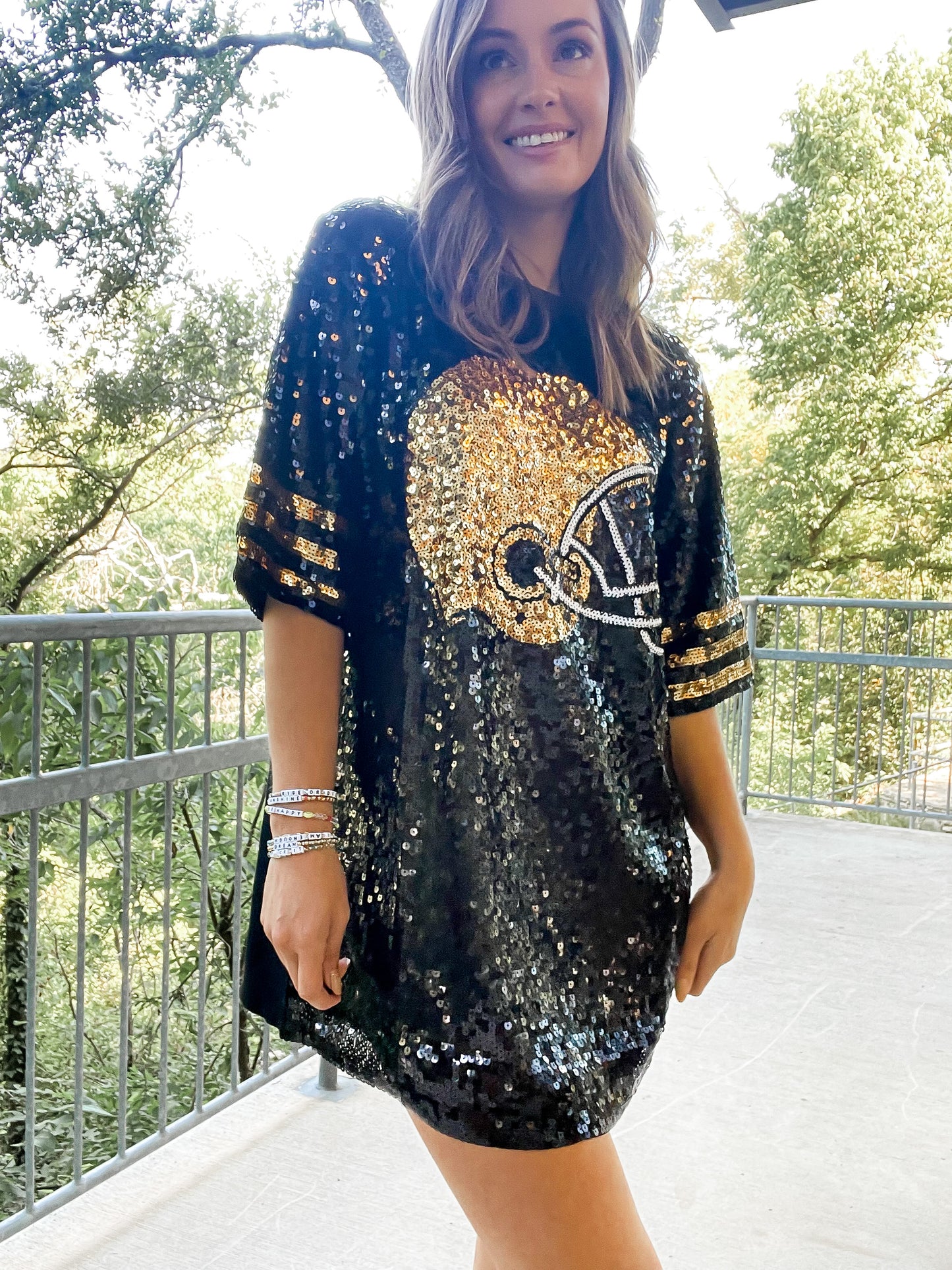 Football Glitter Dress