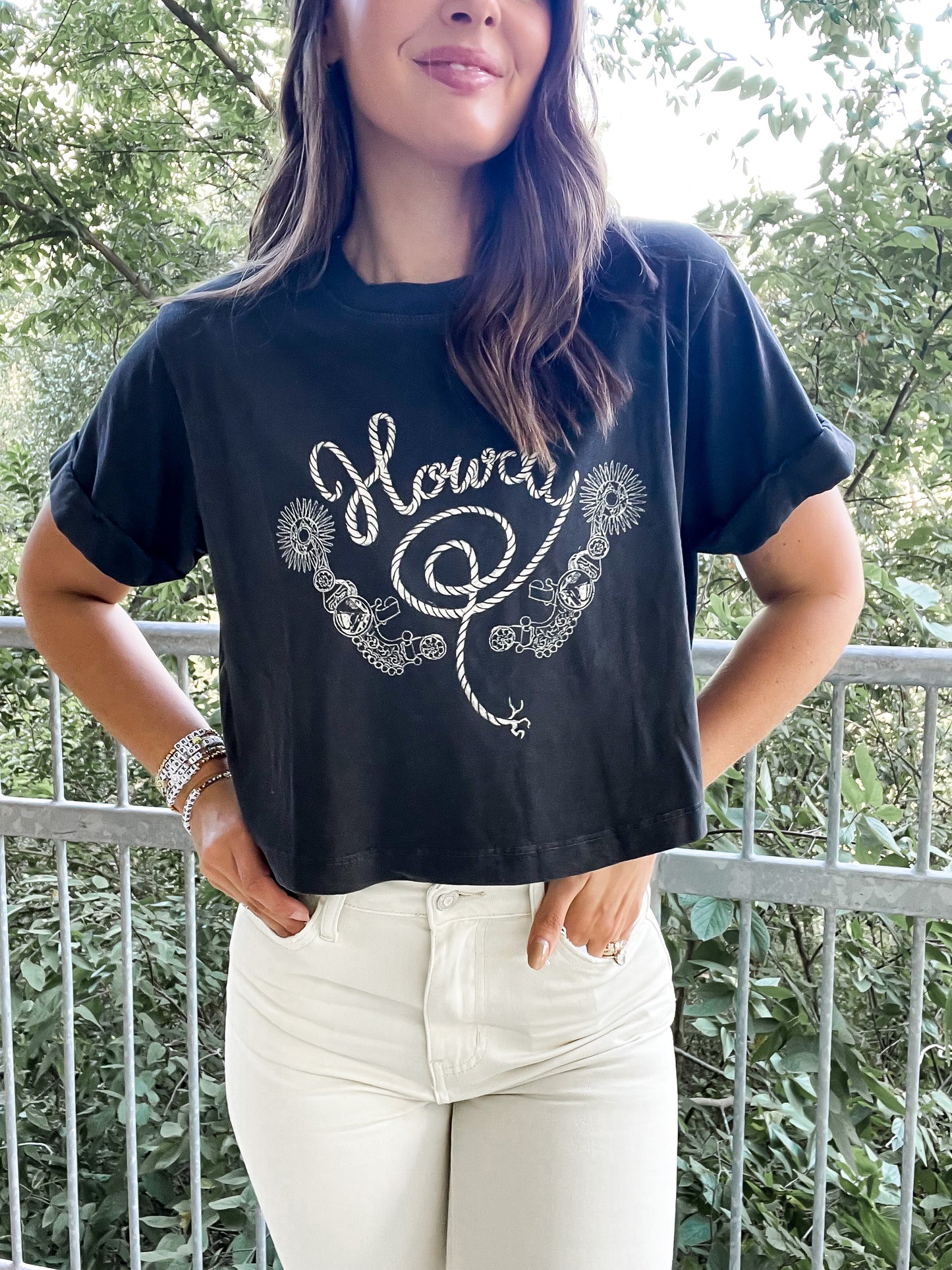 Howdy Crop Tee