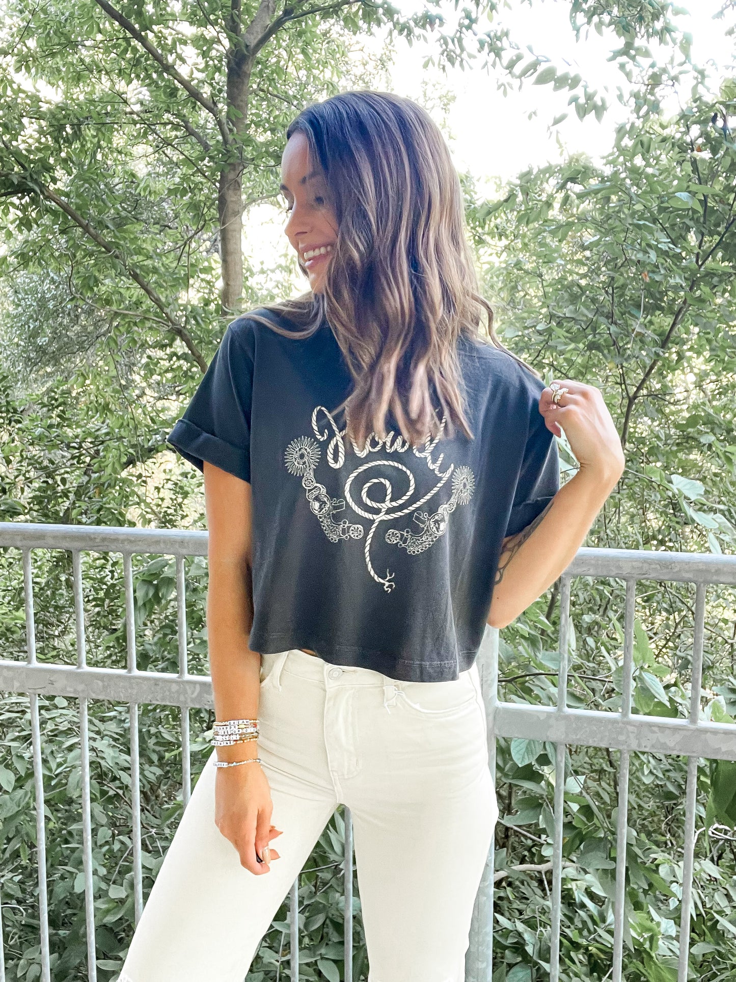 Howdy Crop Tee