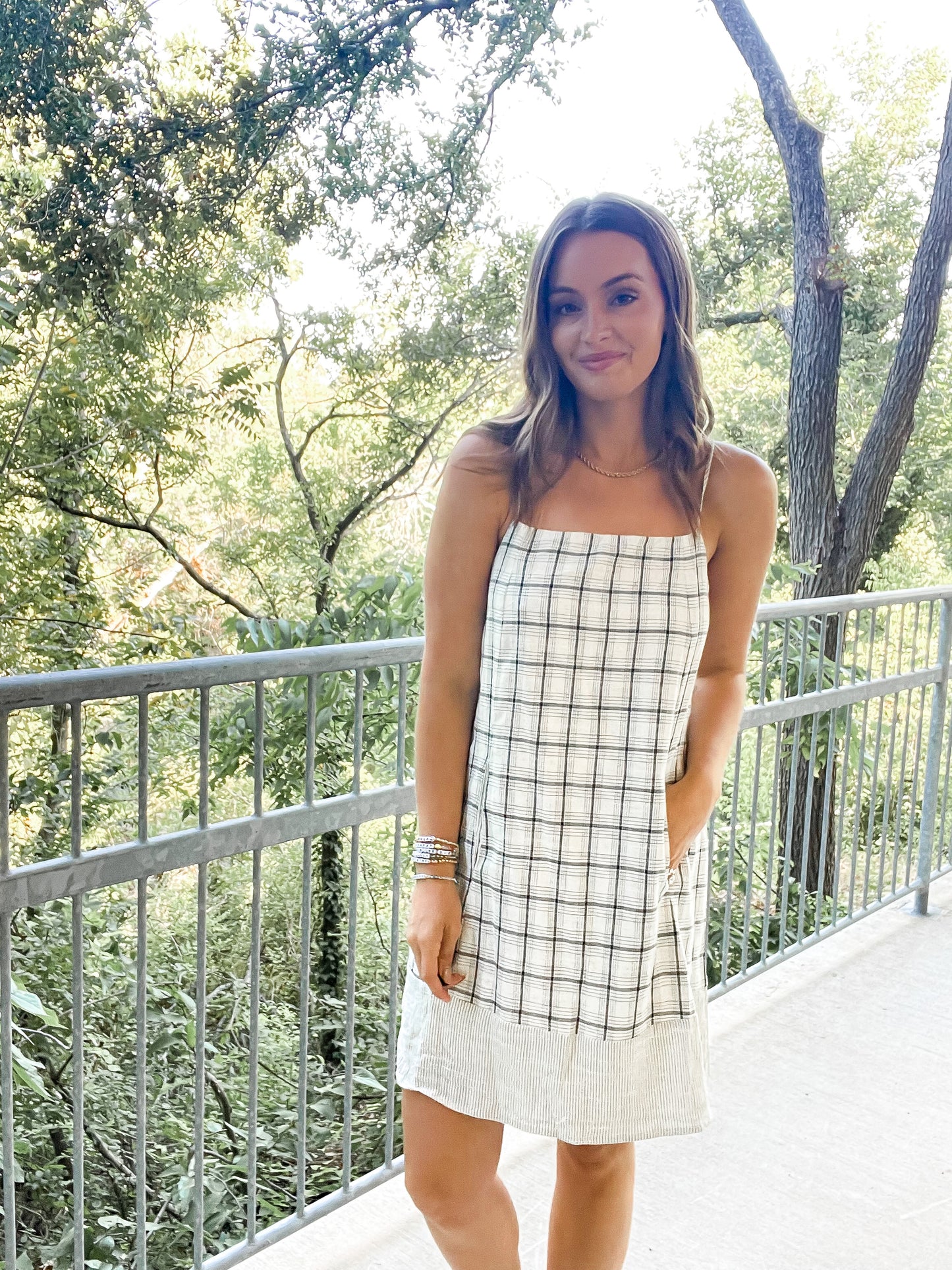 Flannel Swing Dress