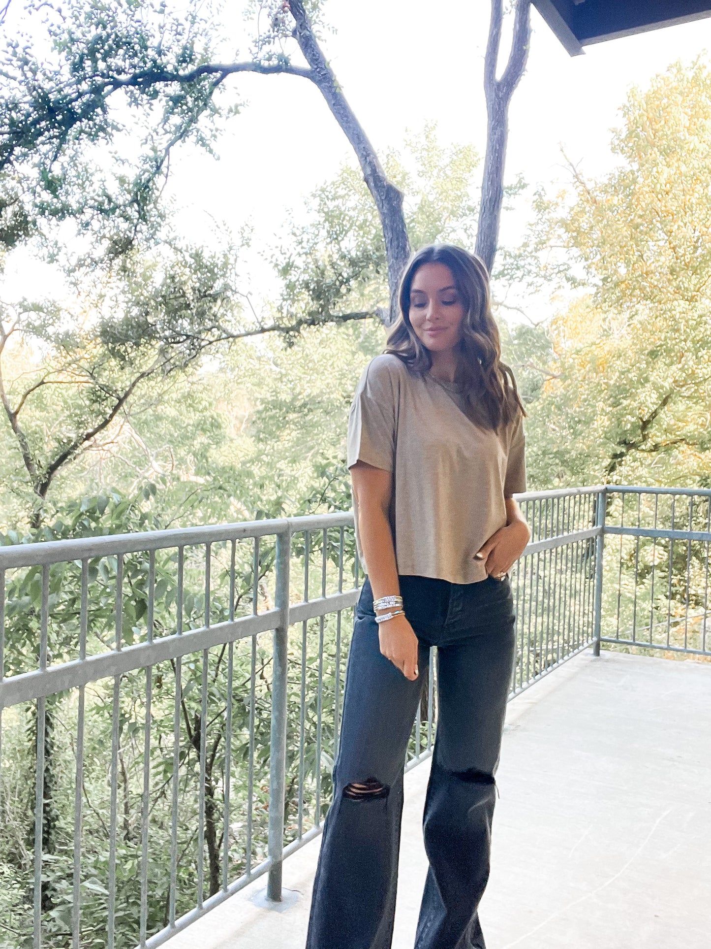 Your Favorite Basic Tee - Light Mocha