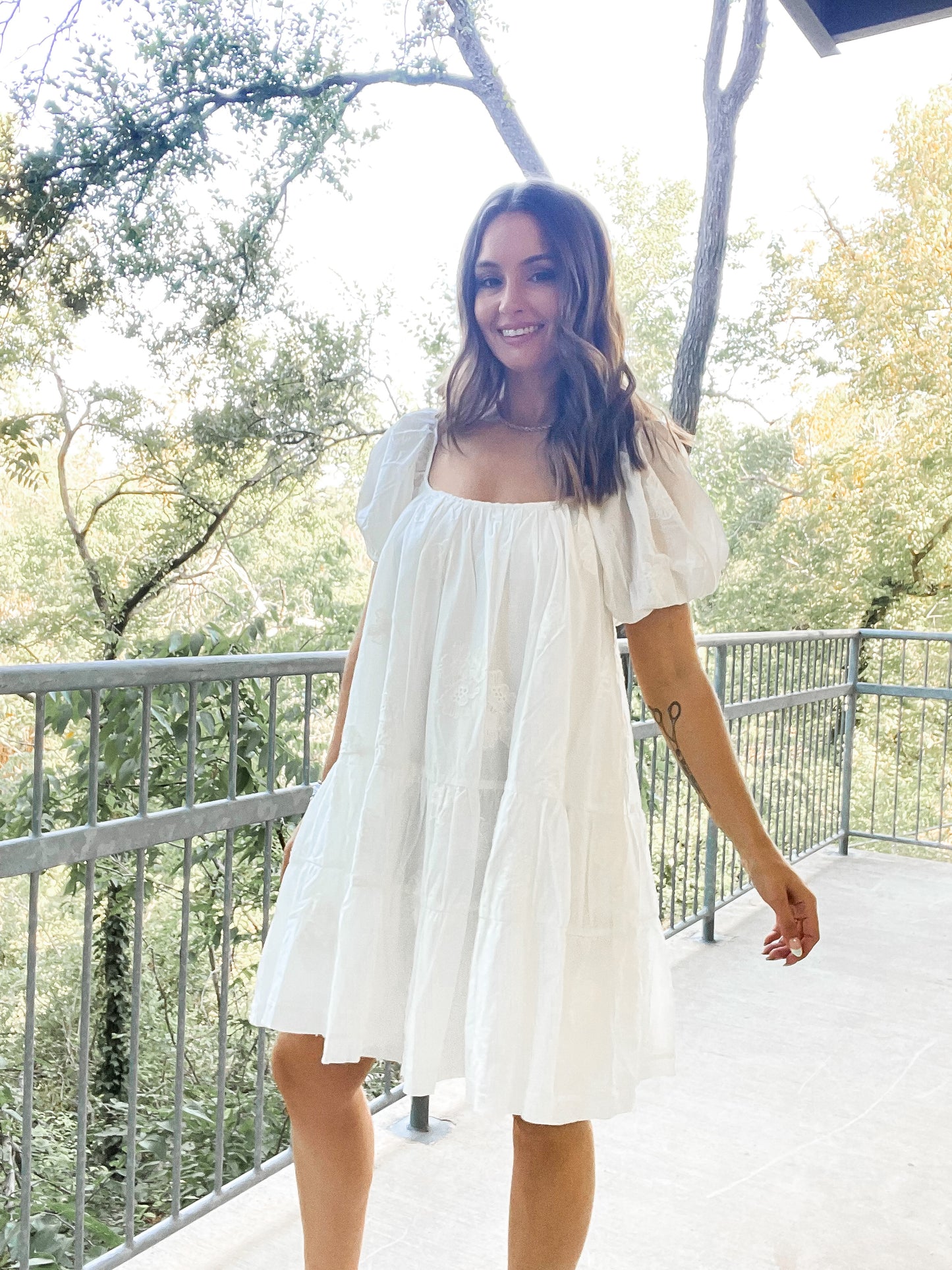 Floral Embroider Dress