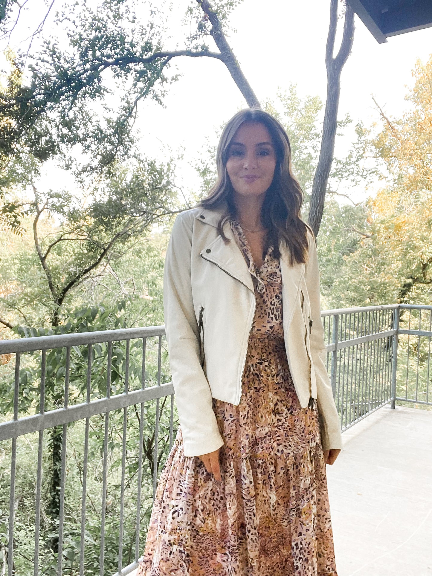Tie Print Maxi Dress