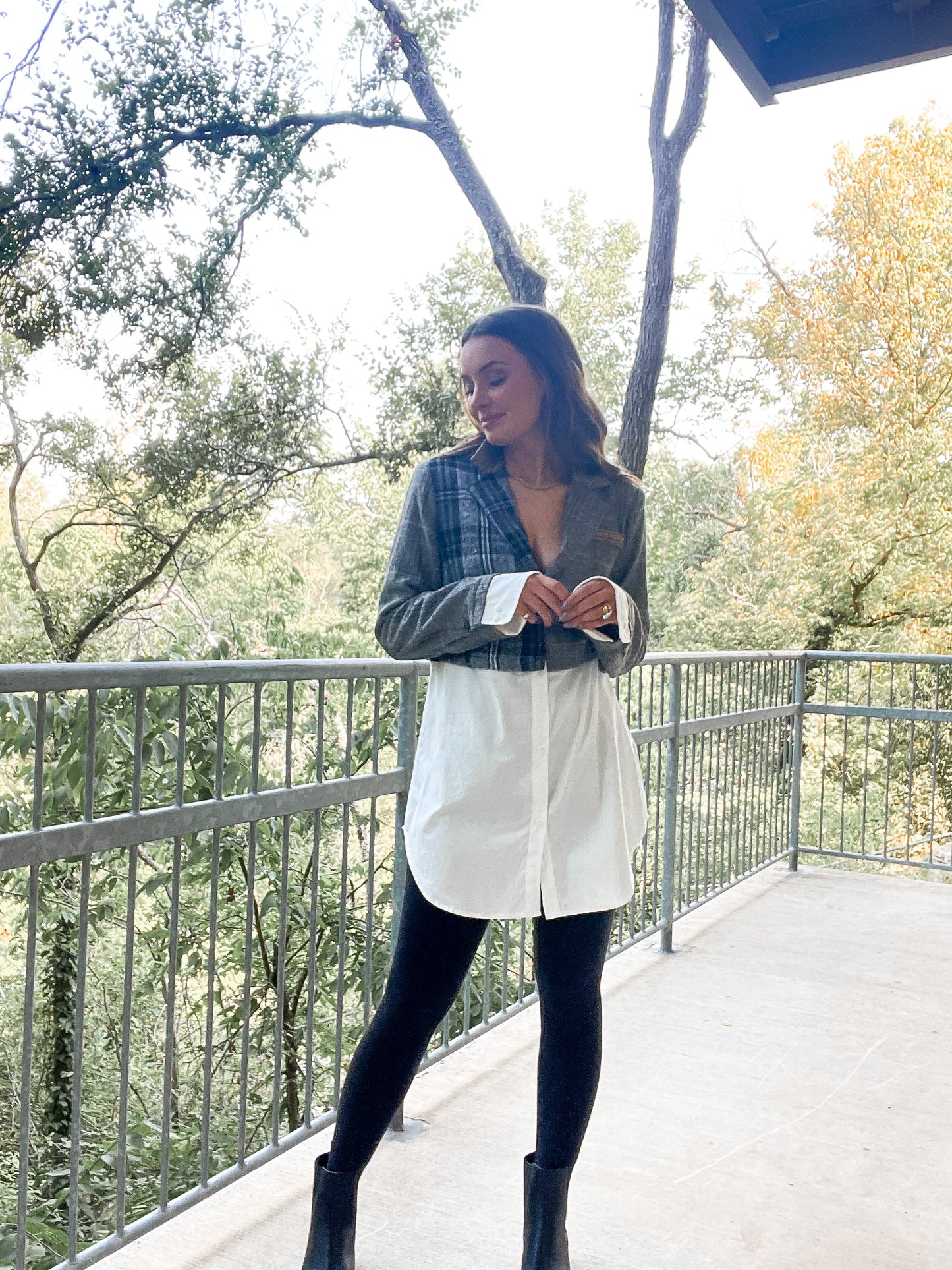 Mixed Blazer
