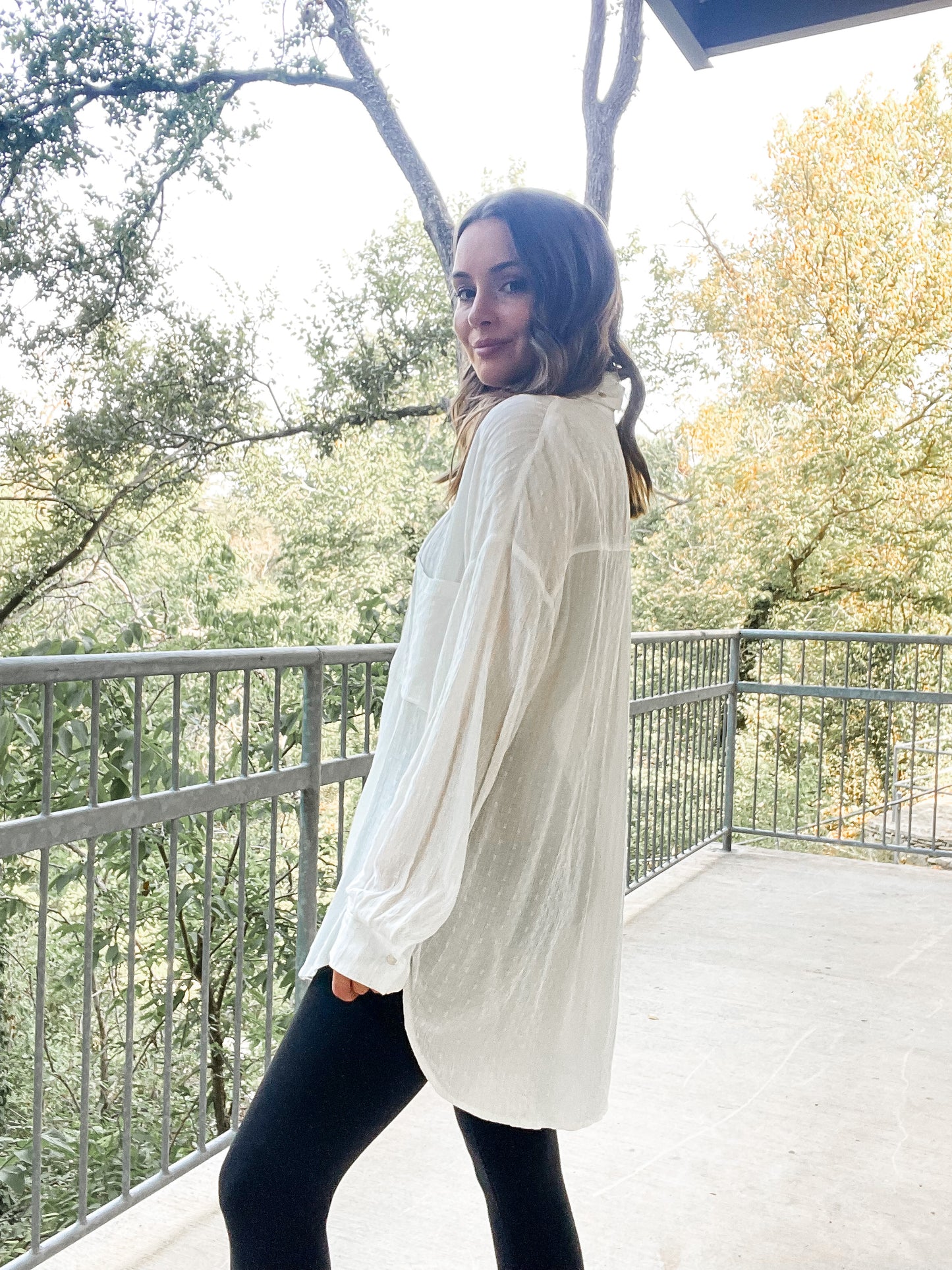 Oversized Button Up