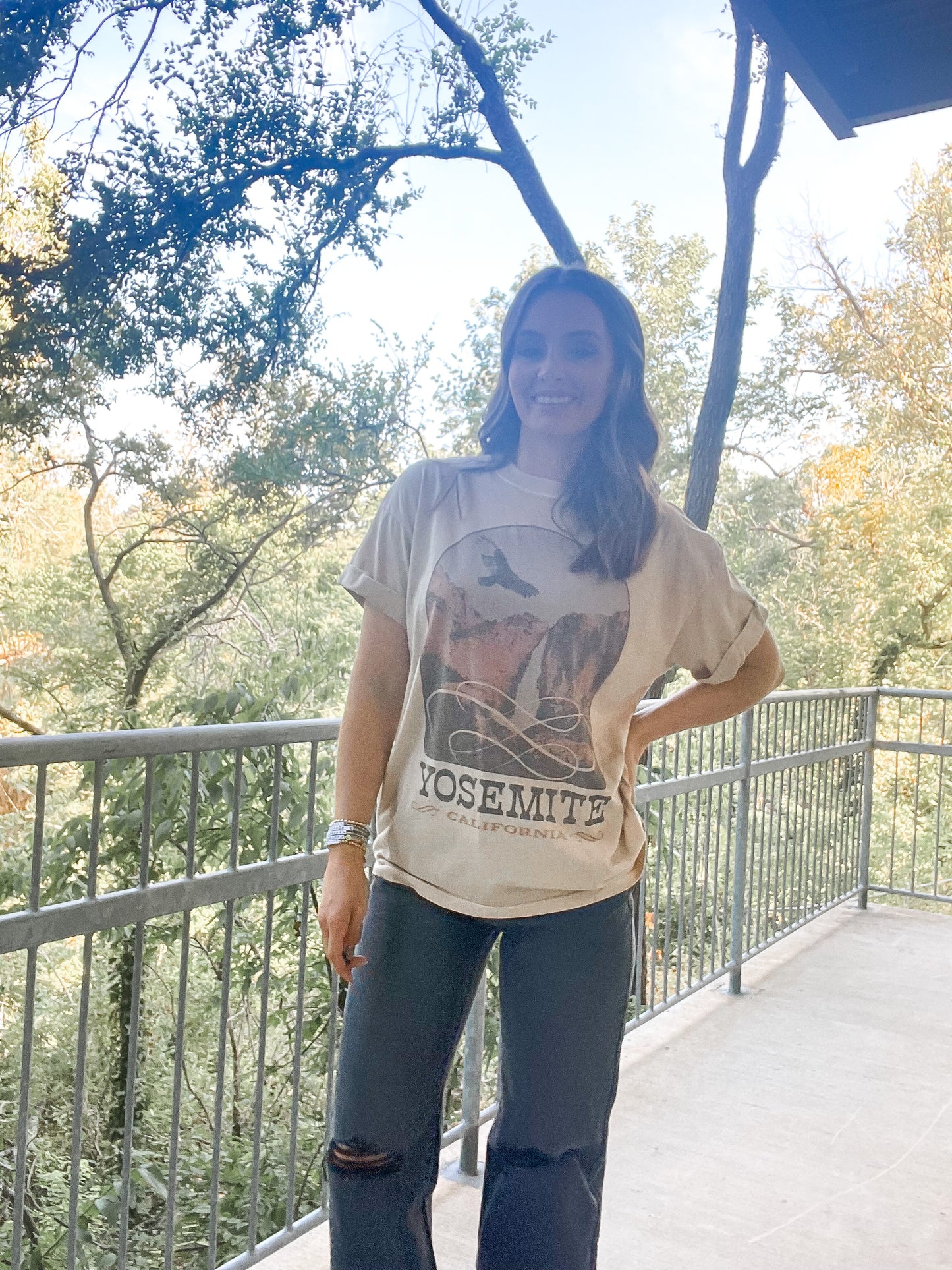 Yosemite Western Tee
