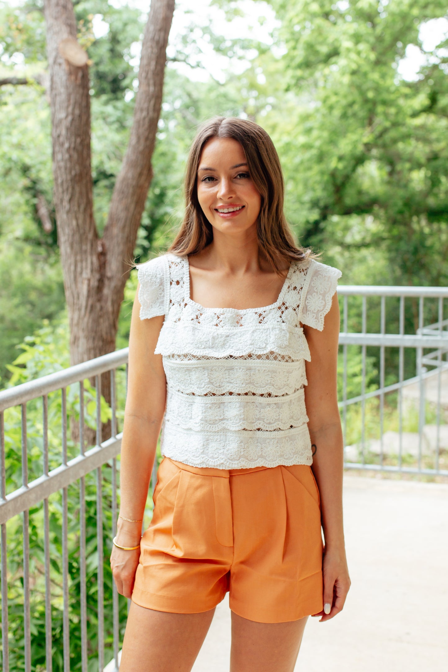 Tangerine Trouser Shorts