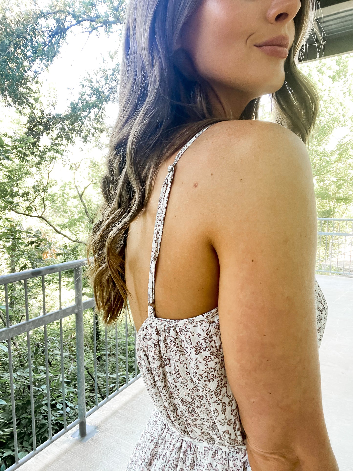 Soft Spring Floral Dress
