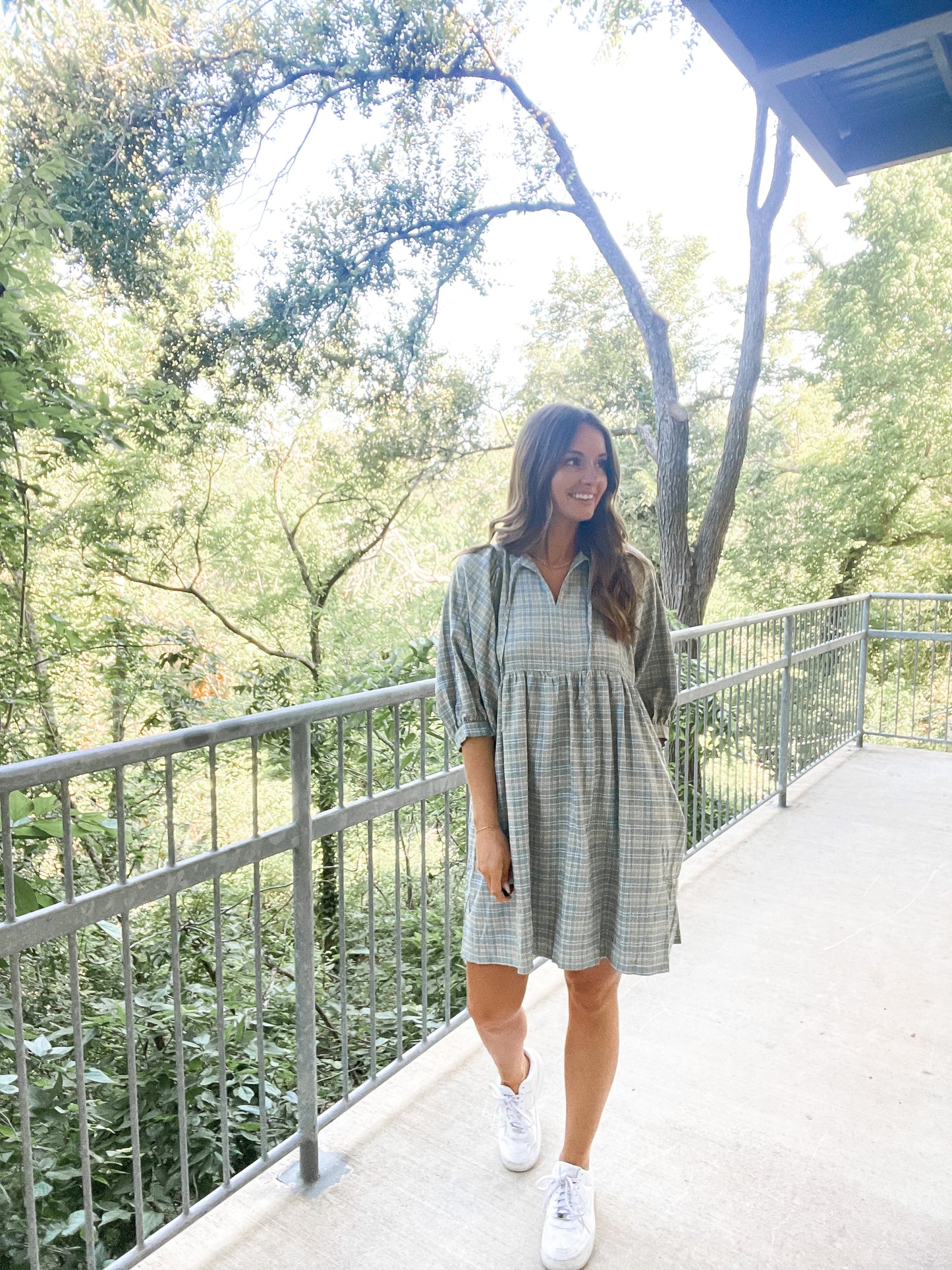 Bubble Sleeve Dress