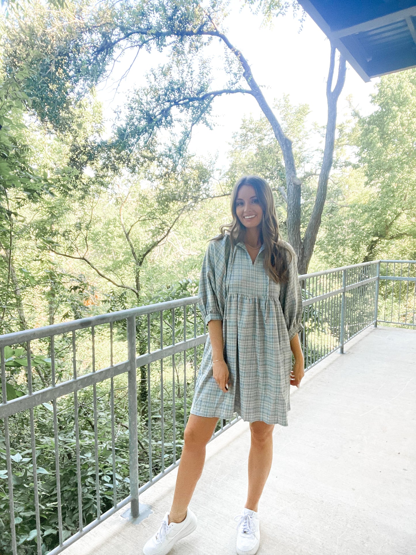 Bubble Sleeve Dress