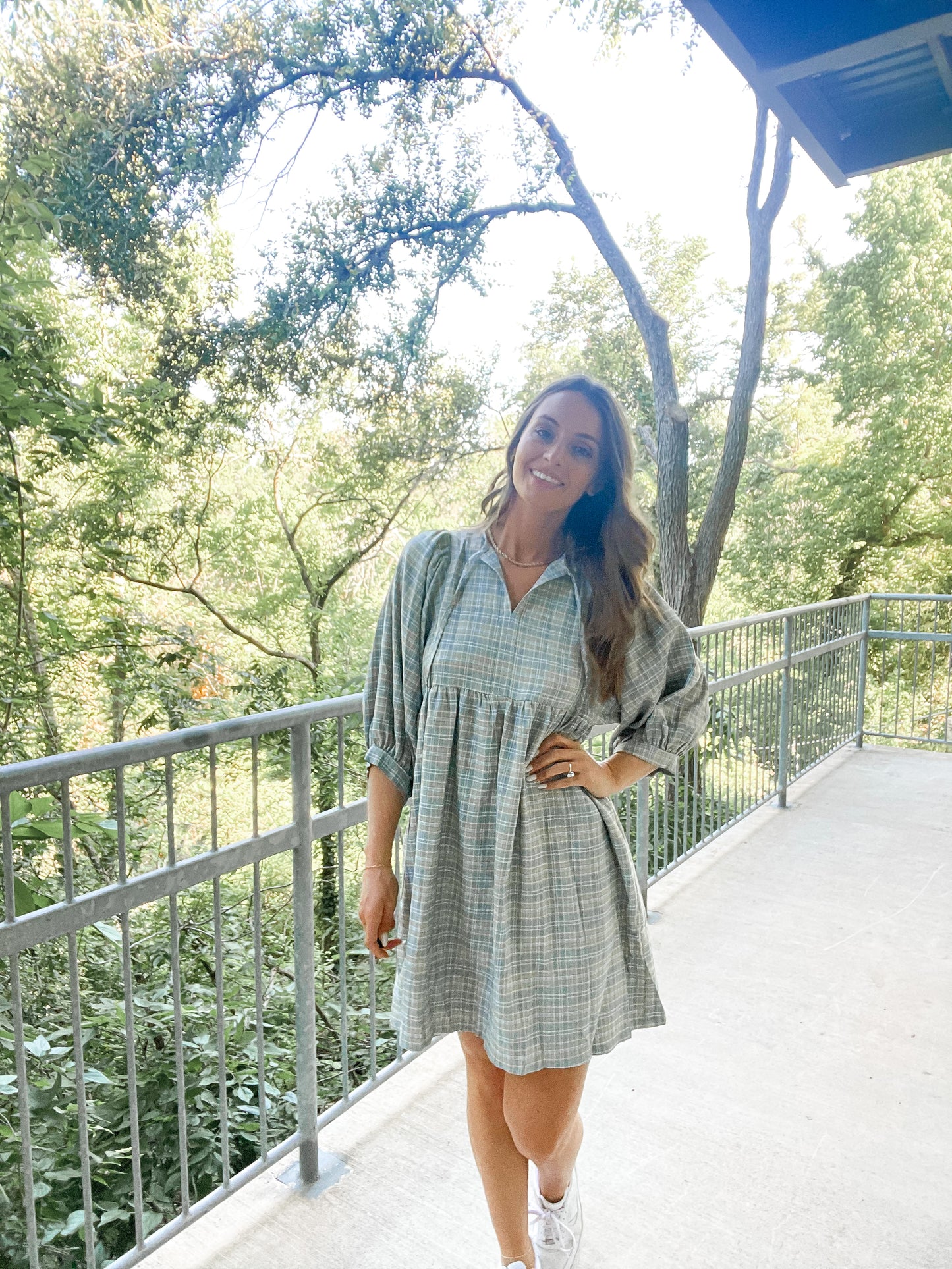 Bubble Sleeve Dress