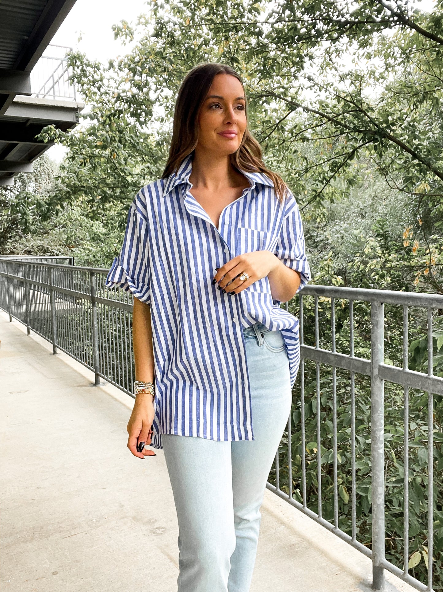 Classic Oversized Button up