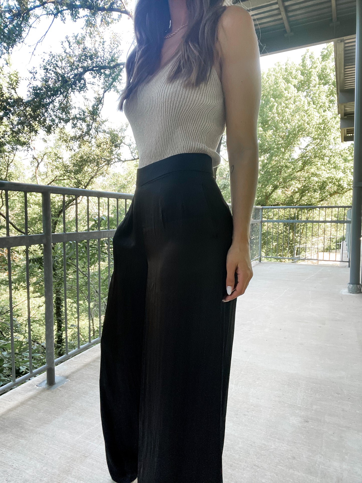 Silky Trouser - Black