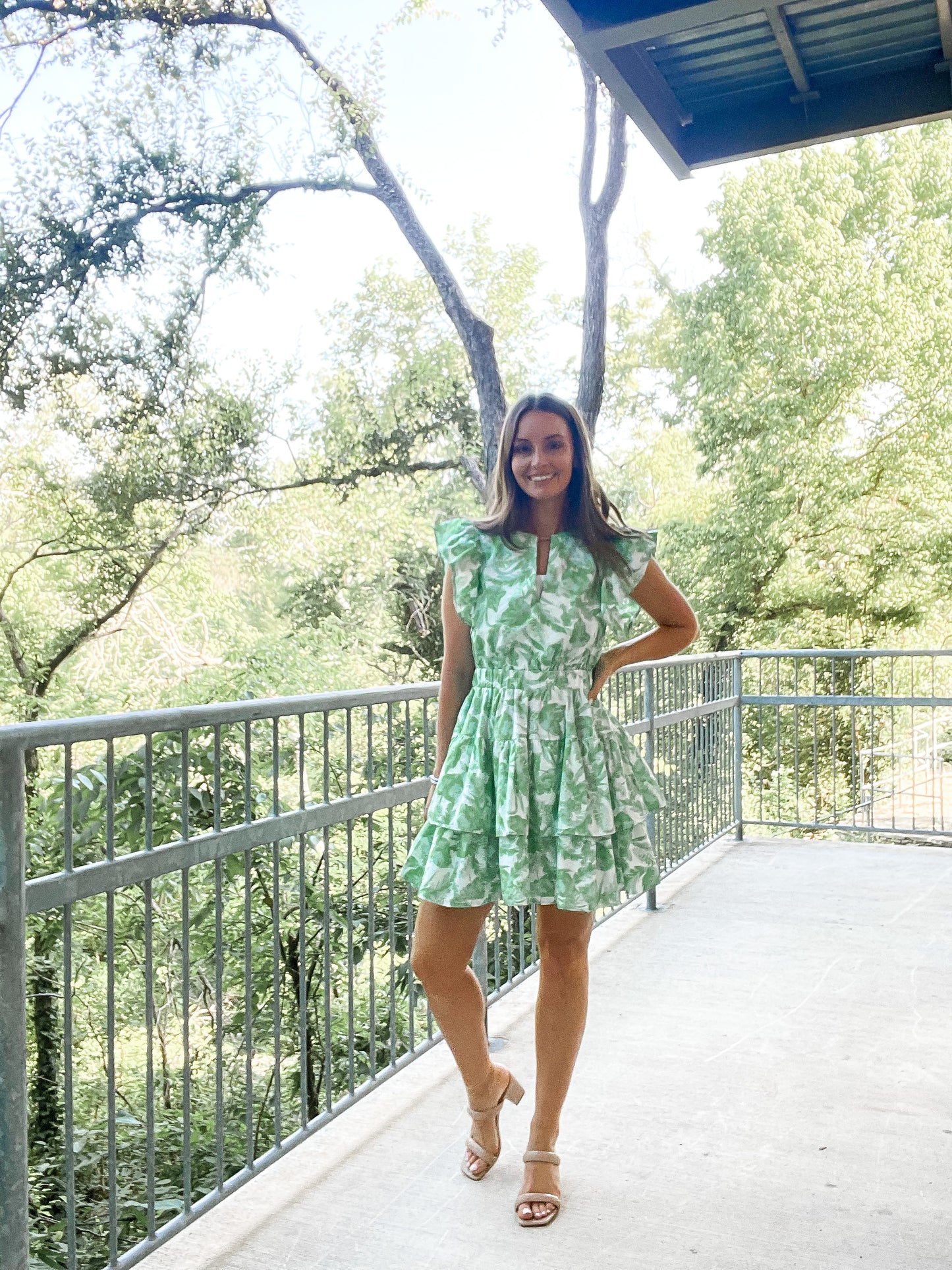 Greenery Mini Dress