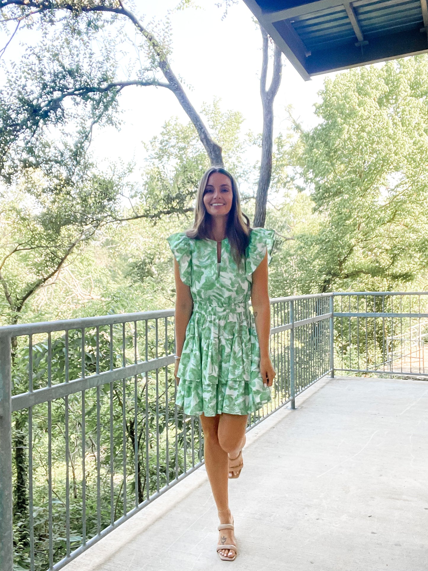 Greenery Mini Dress