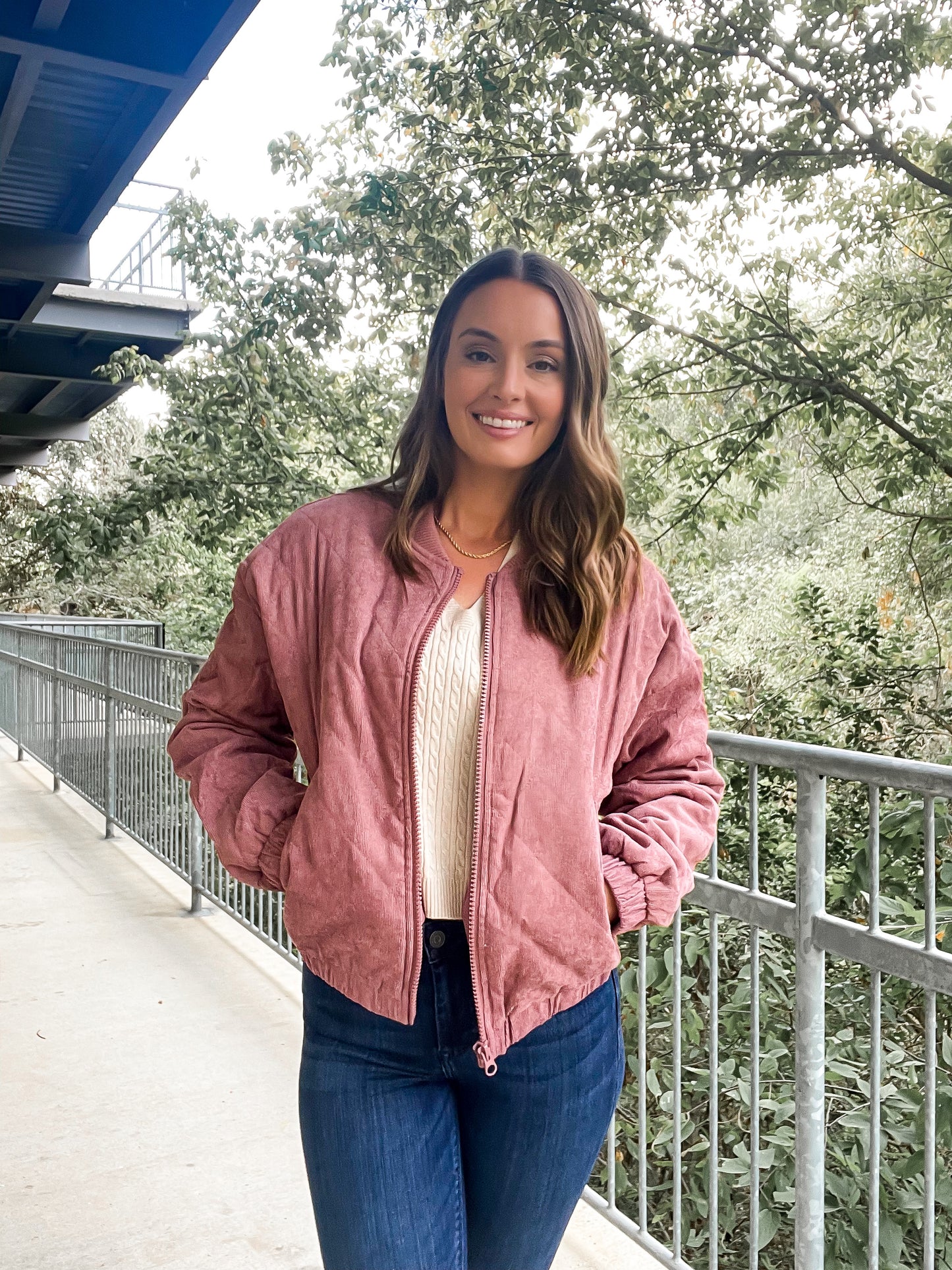 Rosewood Bomber Jacket