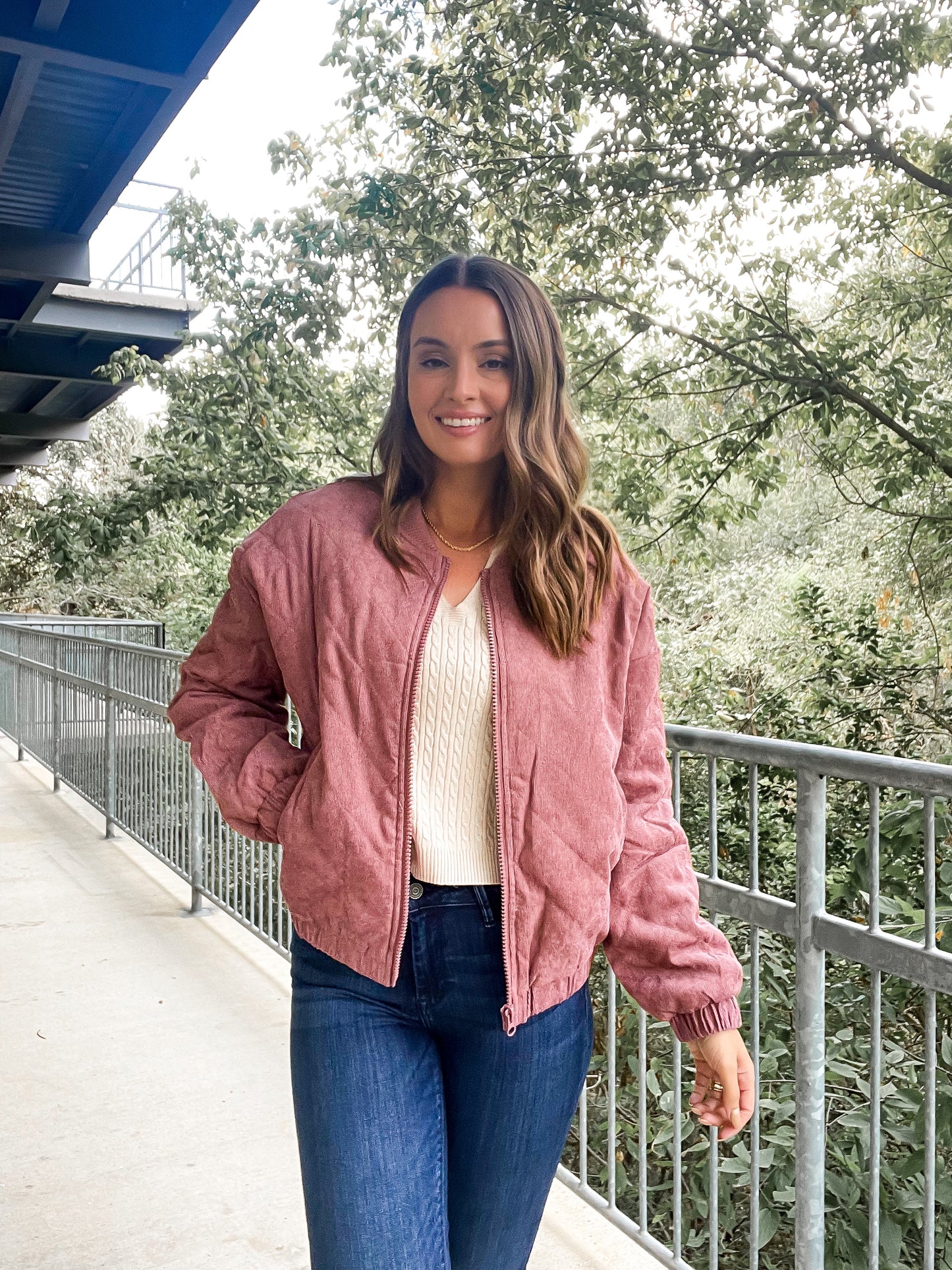 Rosewood Bomber Jacket
