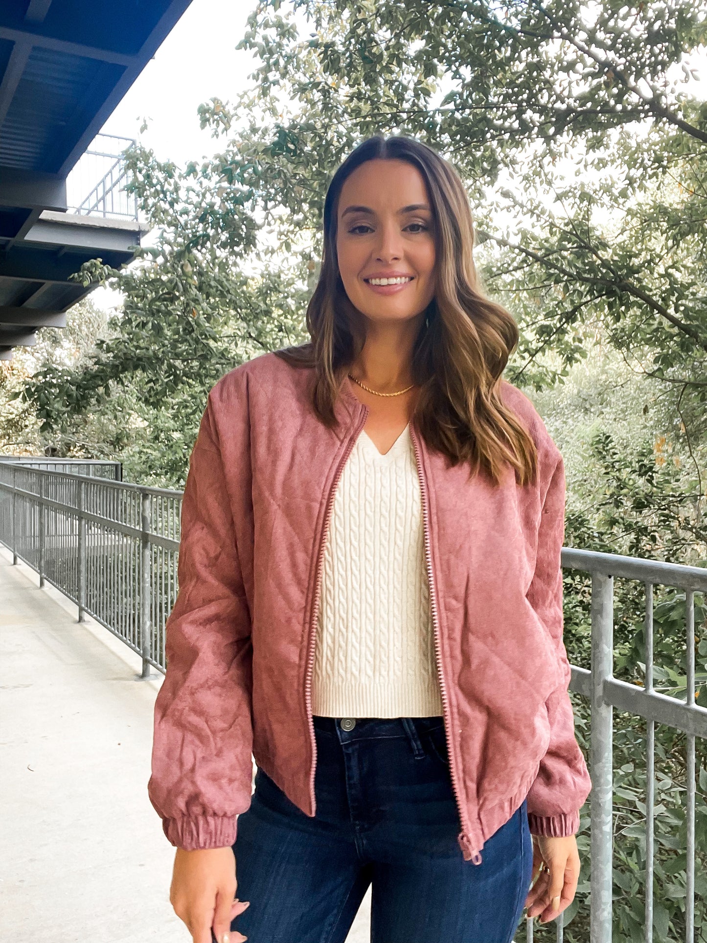 Rosewood Bomber Jacket