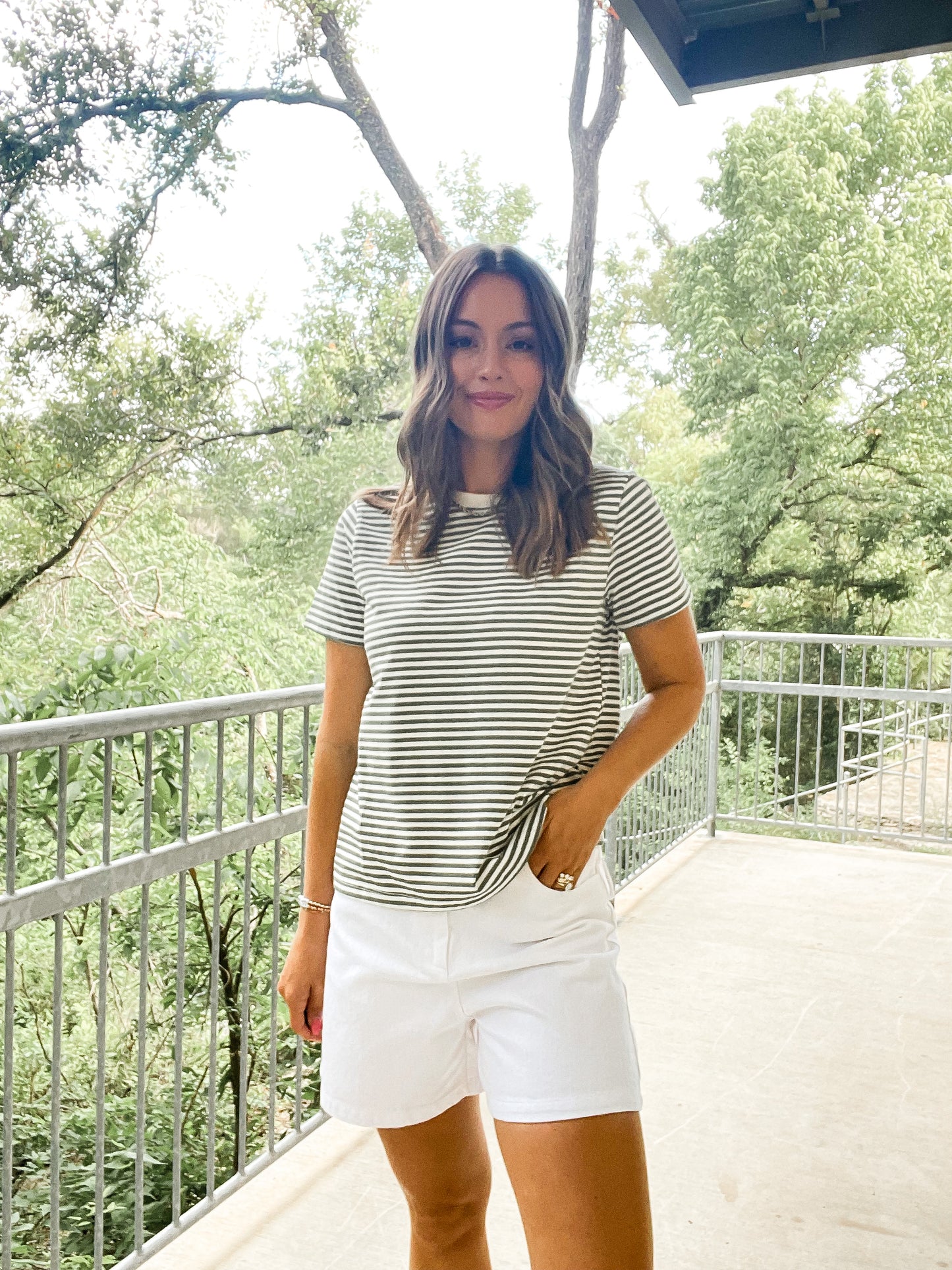 The Cade Tee - Olive