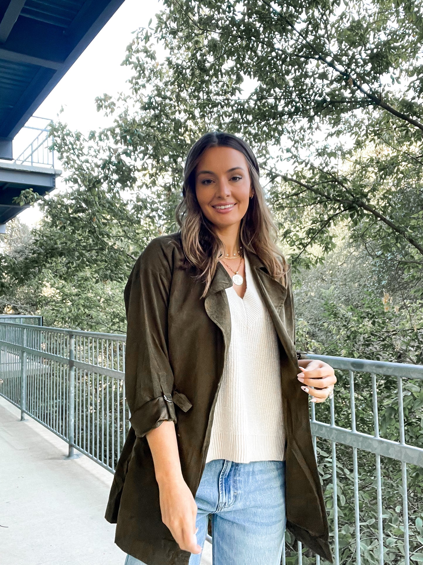 Trench Jacket - hunter