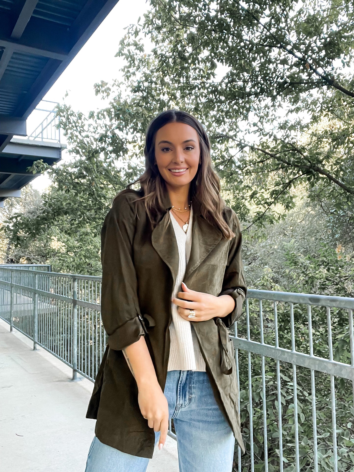 Trench Jacket - hunter