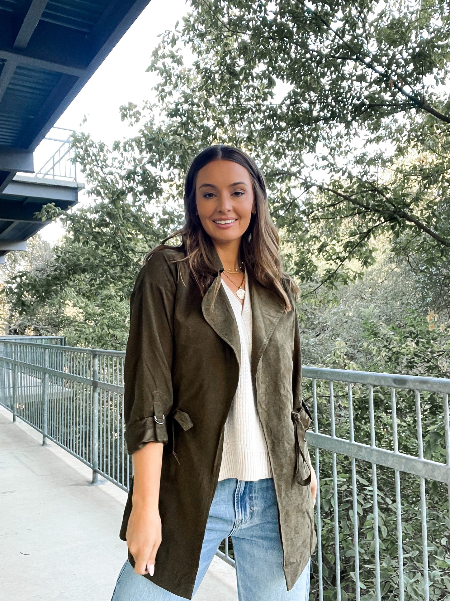 Trench Jacket - hunter