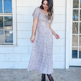 Mini Floral French Dress