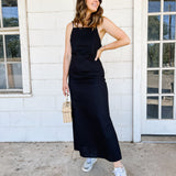 Linen Long Straight Dress