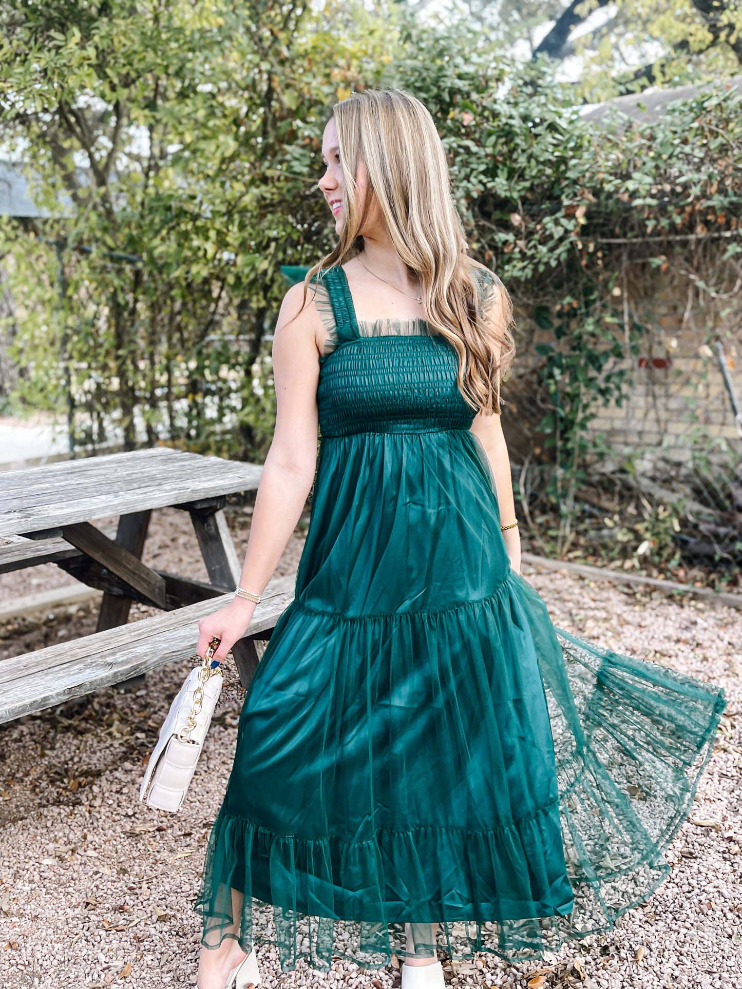 Organza Forest Dress