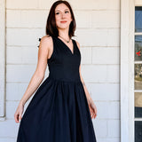 Bow Detail Woven Dress