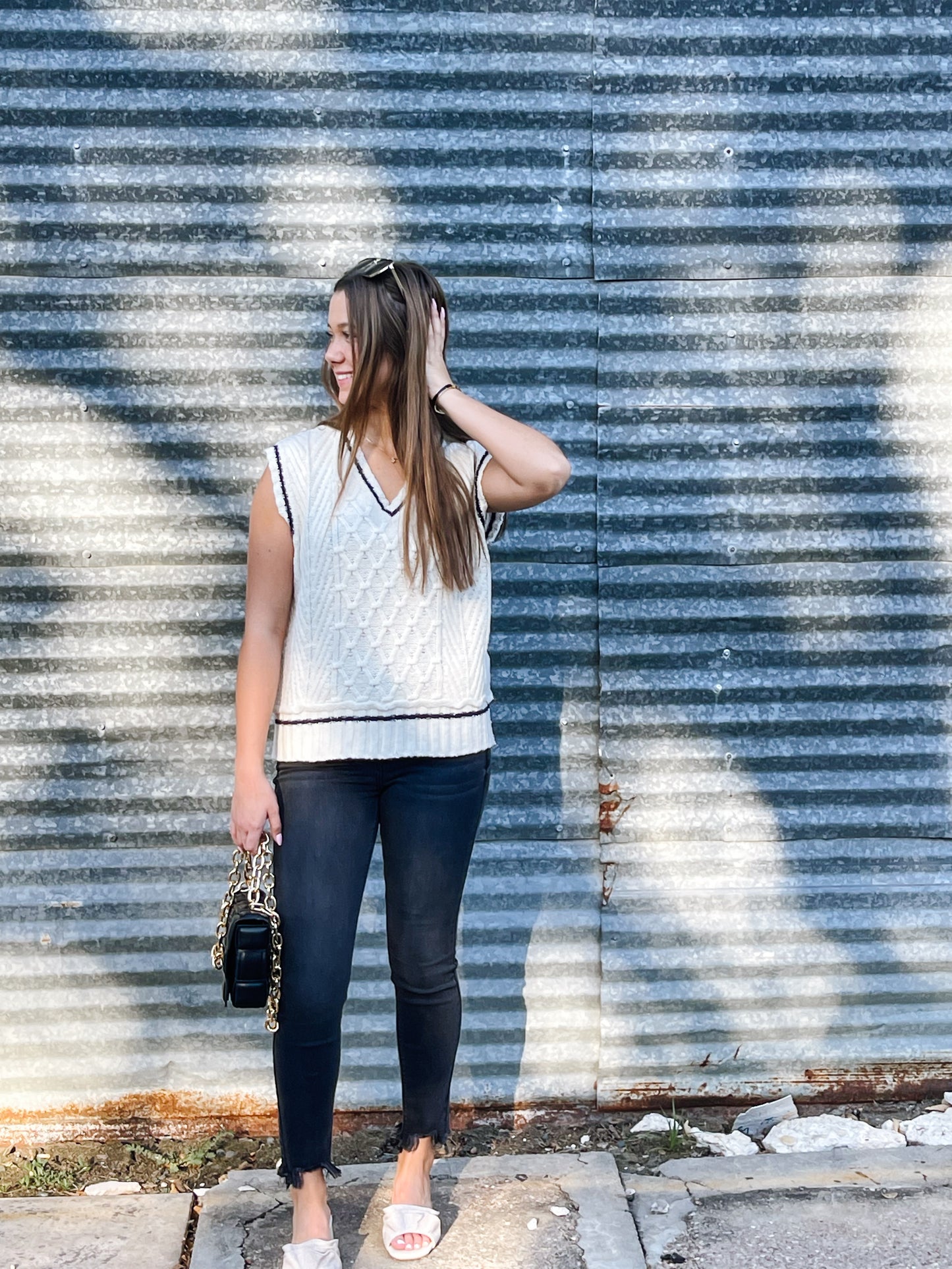 Varsity Sweater Vest