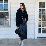 Classic Black Cardigan