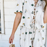 Embroidery Floral Set