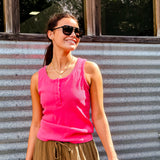 Ribbed Mineral Wash Tank