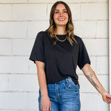 Washed Cropped Tee