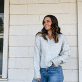 Classic Heather Grey Pullover