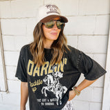 Darlin Saddle Up Graphic Tee