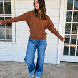 Soft Waffle V-Neck