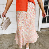 Sunkist Silky Skirt