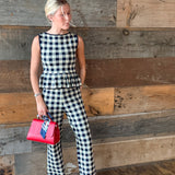 Gingham Picnic Set