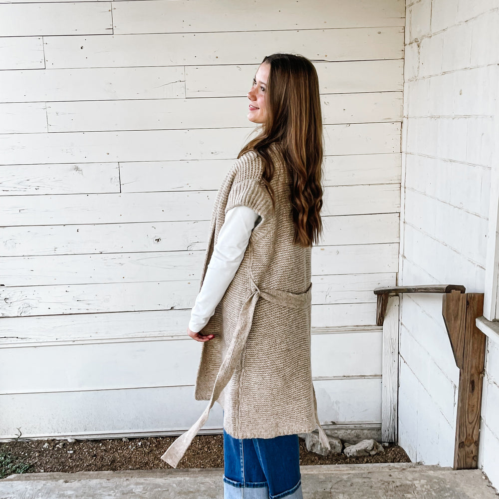 
                      
                        Belted Sweater Cardigan
                      
                    