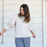 Brushed Oatmeal Sweater