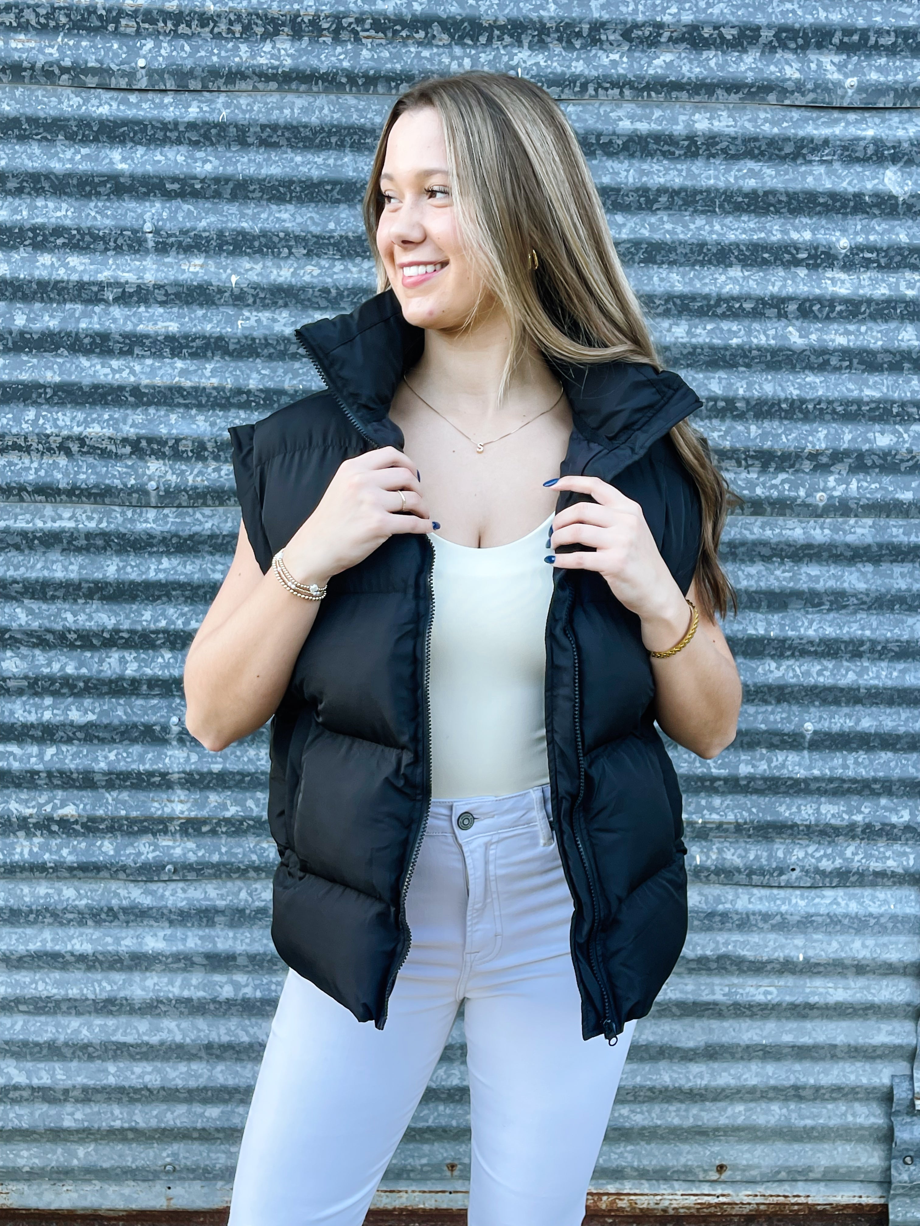 Fluff Puffer Vest – The Palm Social Collection